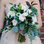 Dinner Party Wedding Bride Bouquet